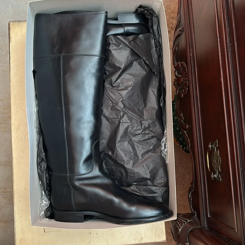 Sergio Rossi leather boots